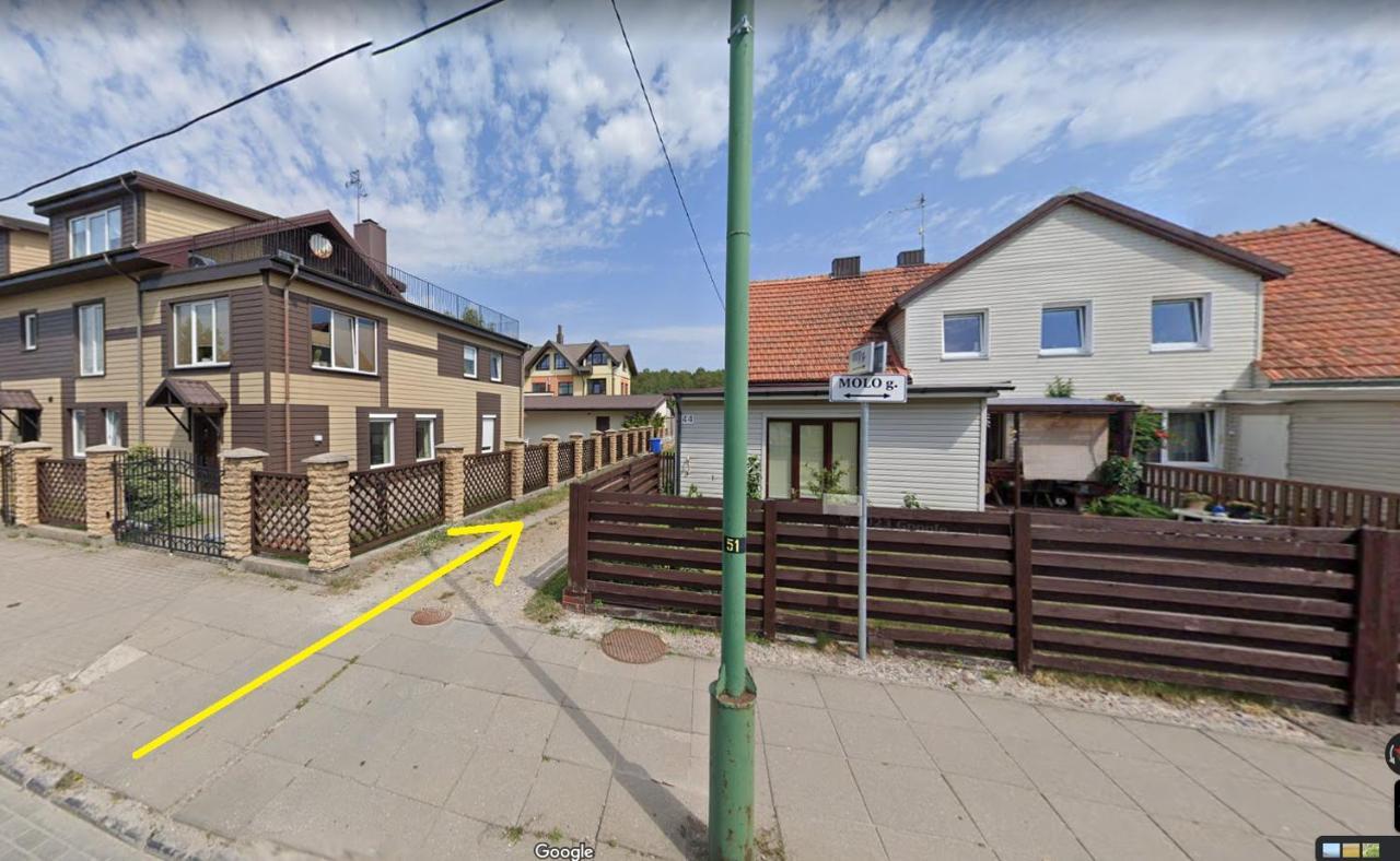 Apartament Prie Juros Kłajpeda Zewnętrze zdjęcie